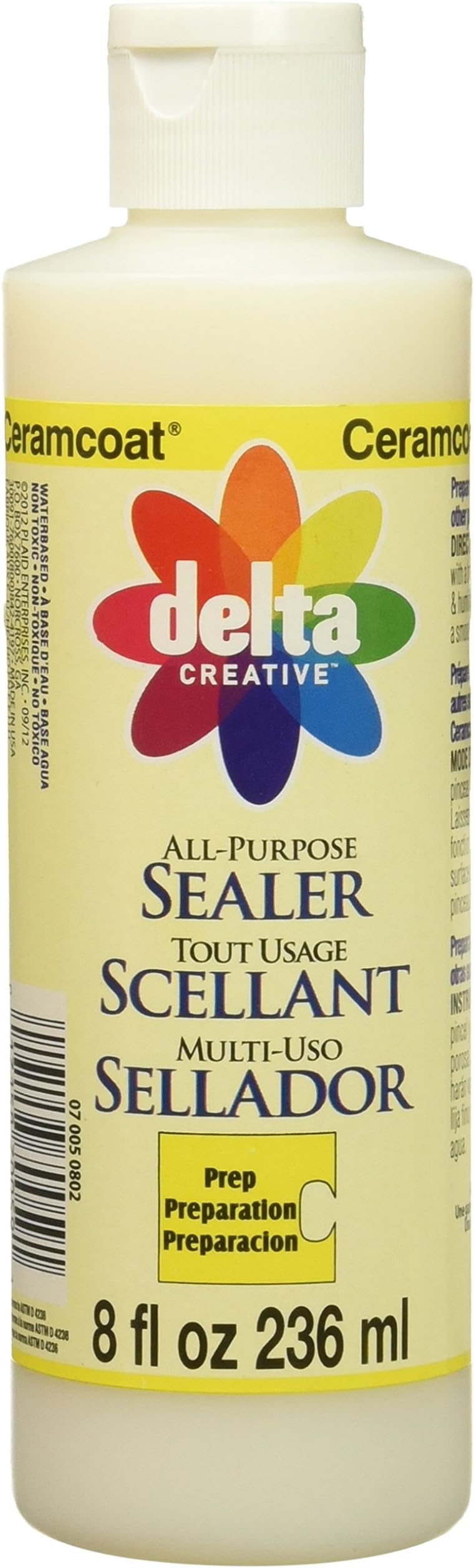 All-purpose Sealer 8oz (Import Giappone) - Sigillante Acrilico Universale A Base Acqua Per Pittura, Fissativo E Primer Per Arti Decorative, Made In USA