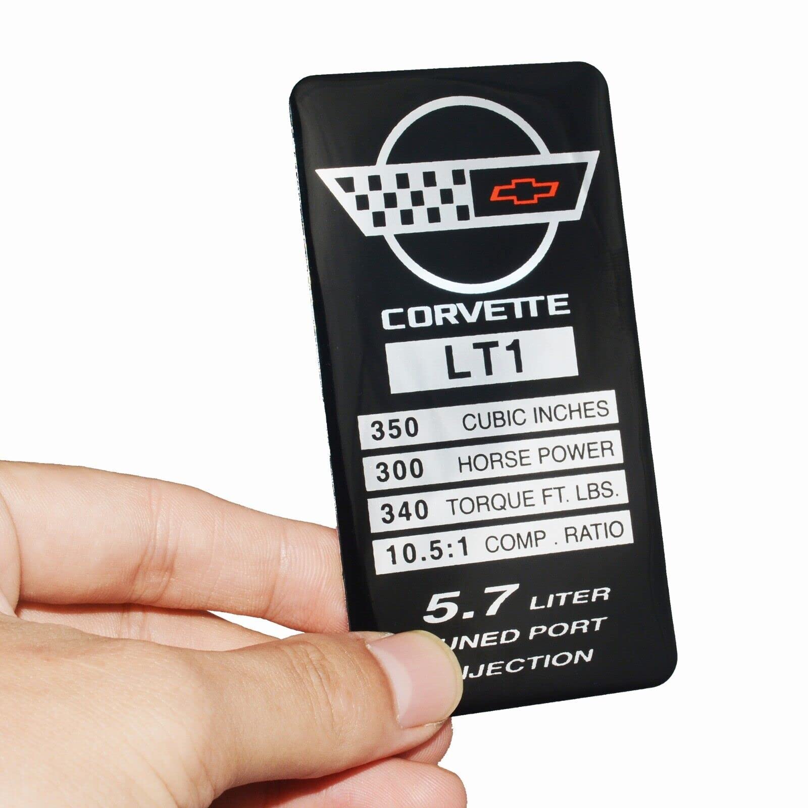 Amazon.com: 1Pc C4 Corvette 1993-1996 LT1 Engine ID Spec Metal 