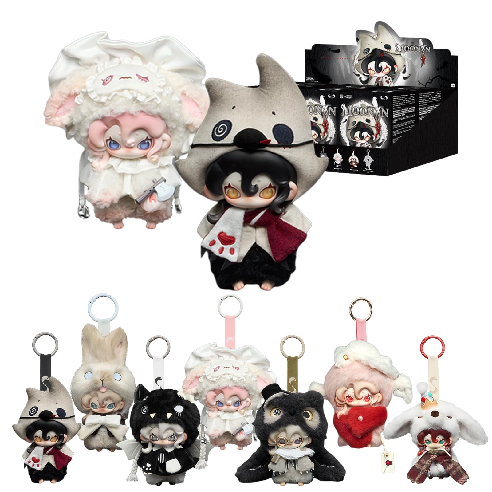 moonin 夜の帳が下りる 1BOX アソート Amazon.co.jp: TOP TOY × Moonin「夜の帳が下りる」シリーズ