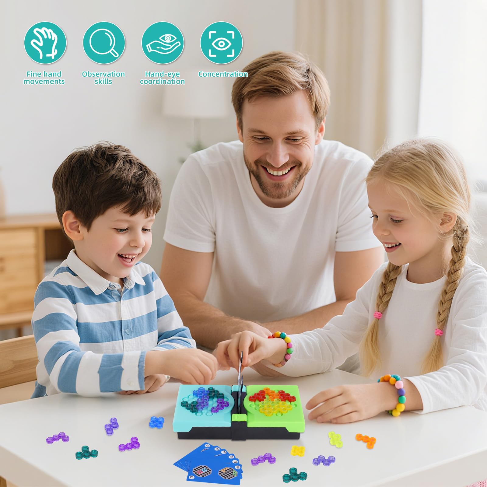 IQ Puzzle Game, gry IQ z 80 wyzwaniami, dla 2 graczy, gry logiczne 2D dla dzieci od 8 lat i dorosłych, na spotkania rodzinne