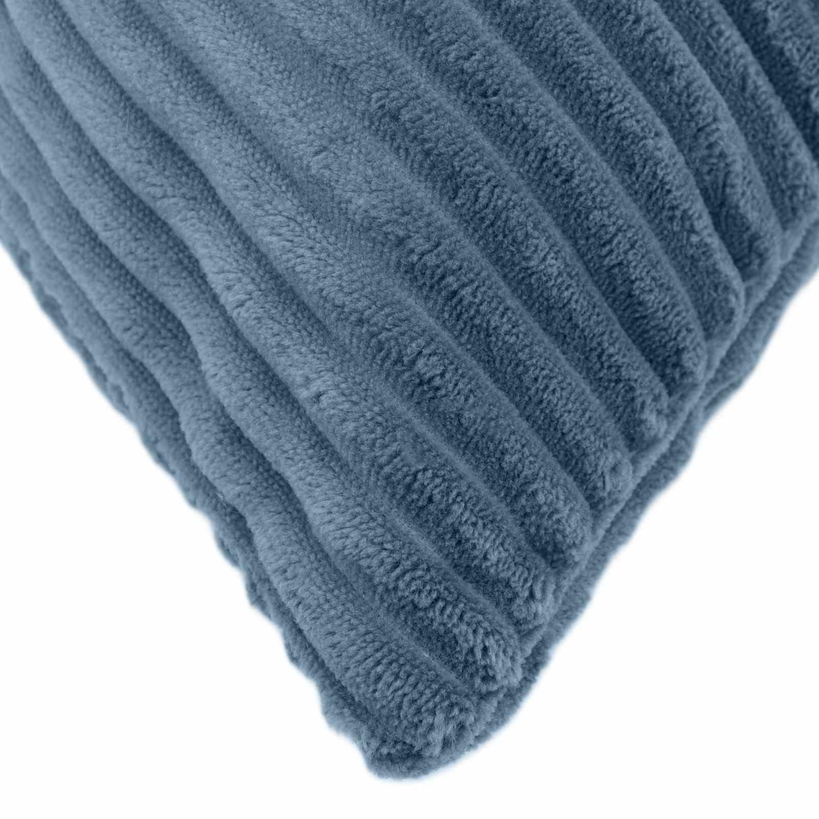vidaXL Poszewka na poduszkę 6 pcs ALMELO niebieski 40 x 80 cm sztruks