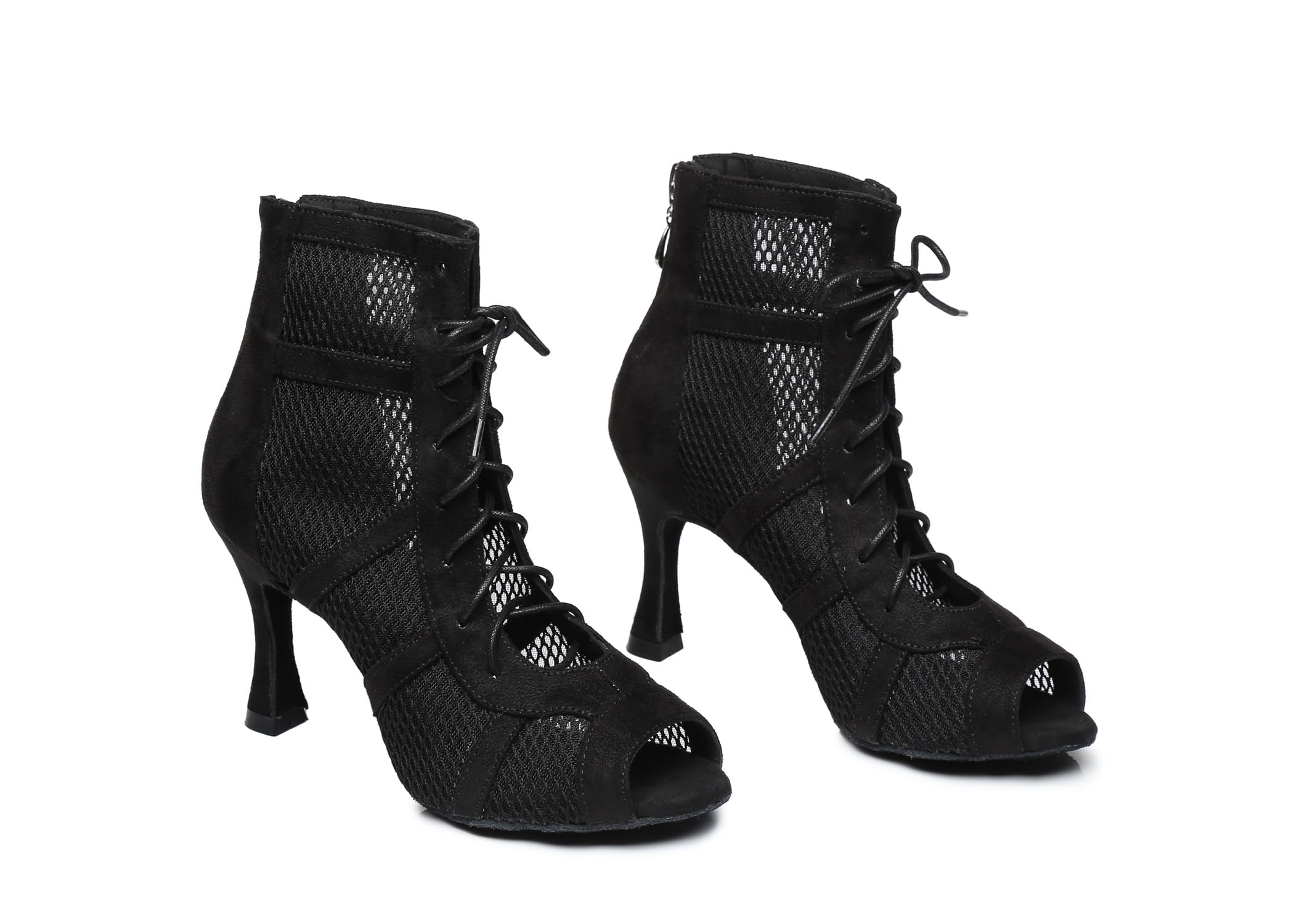 Bottines de Danse Femme Ete Fete Prom Formal Sandals Chaussure Bout Ouvert