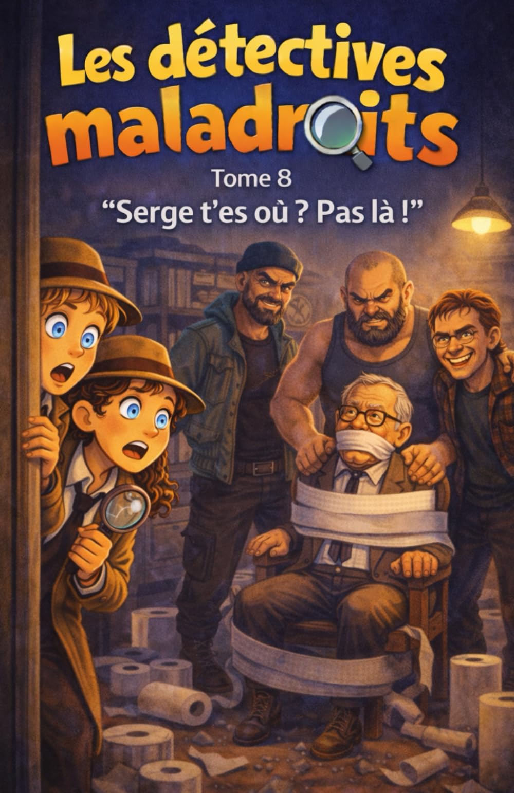 Les détectives maladroits Serge t'es ou ? pas la !: Tome 8