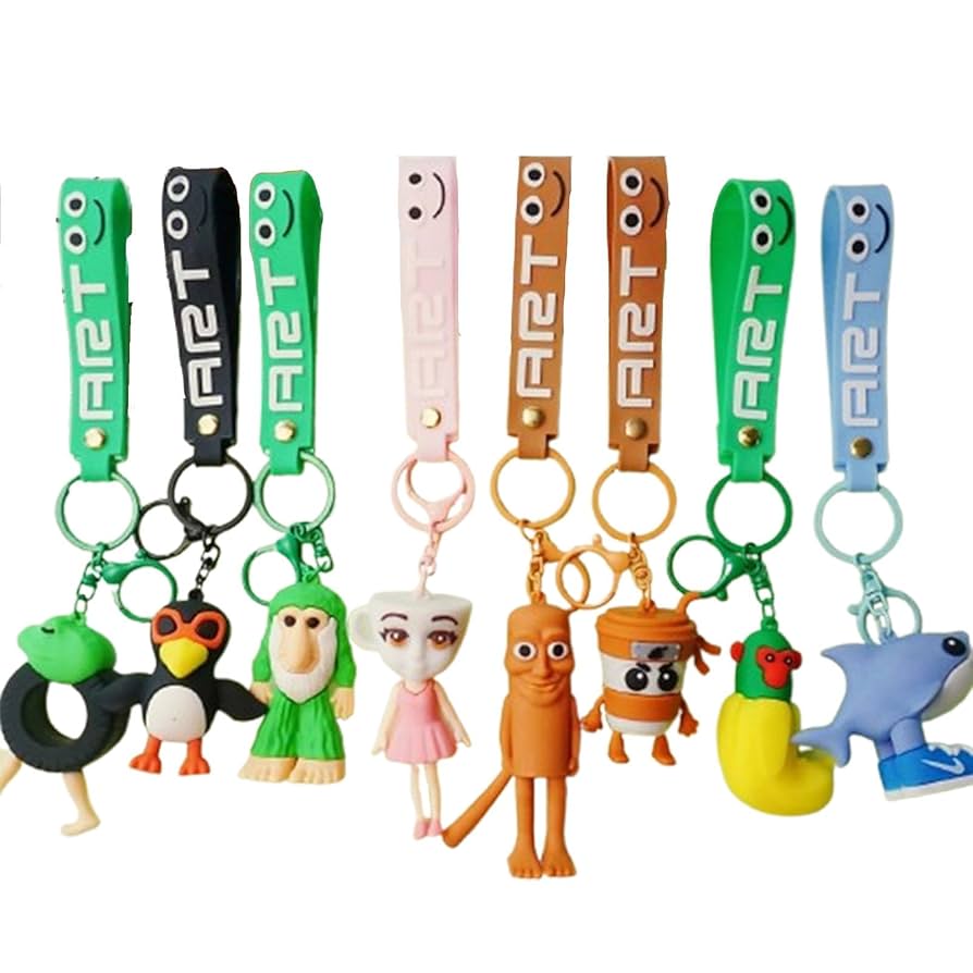 トゥントゥントゥンサフール　キーホルダー　チャーム キーリング Amazon.co.jp: トゥントゥントゥンサフール 人形 キーホルダー