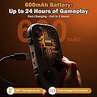 Vista 7 de IINE Retro Pocket Game Controller with Hall Effect Joysticks, Switch 1 & 2 Compatible, Wireless Gamepad for Steam Deck, PC, Android, iOS