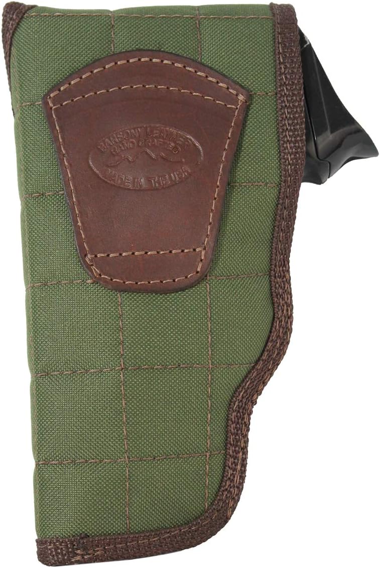 Barsony New Woodland Green OWB Flap Holster for Compact 9mm 40 45 Pistols