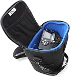 USA Gear Sac de boîtier de caméra imperméable avec protection contre la pluie pour DSLR Caméras - Sera compatible avec Canon EOS 1200D , 1100D , 700D , 100D / Nikon D7200 , D5500 , D3300 , D3200 / Sony , Samsung , Olympus , Pentax & Plus numérique SLR Caméras
