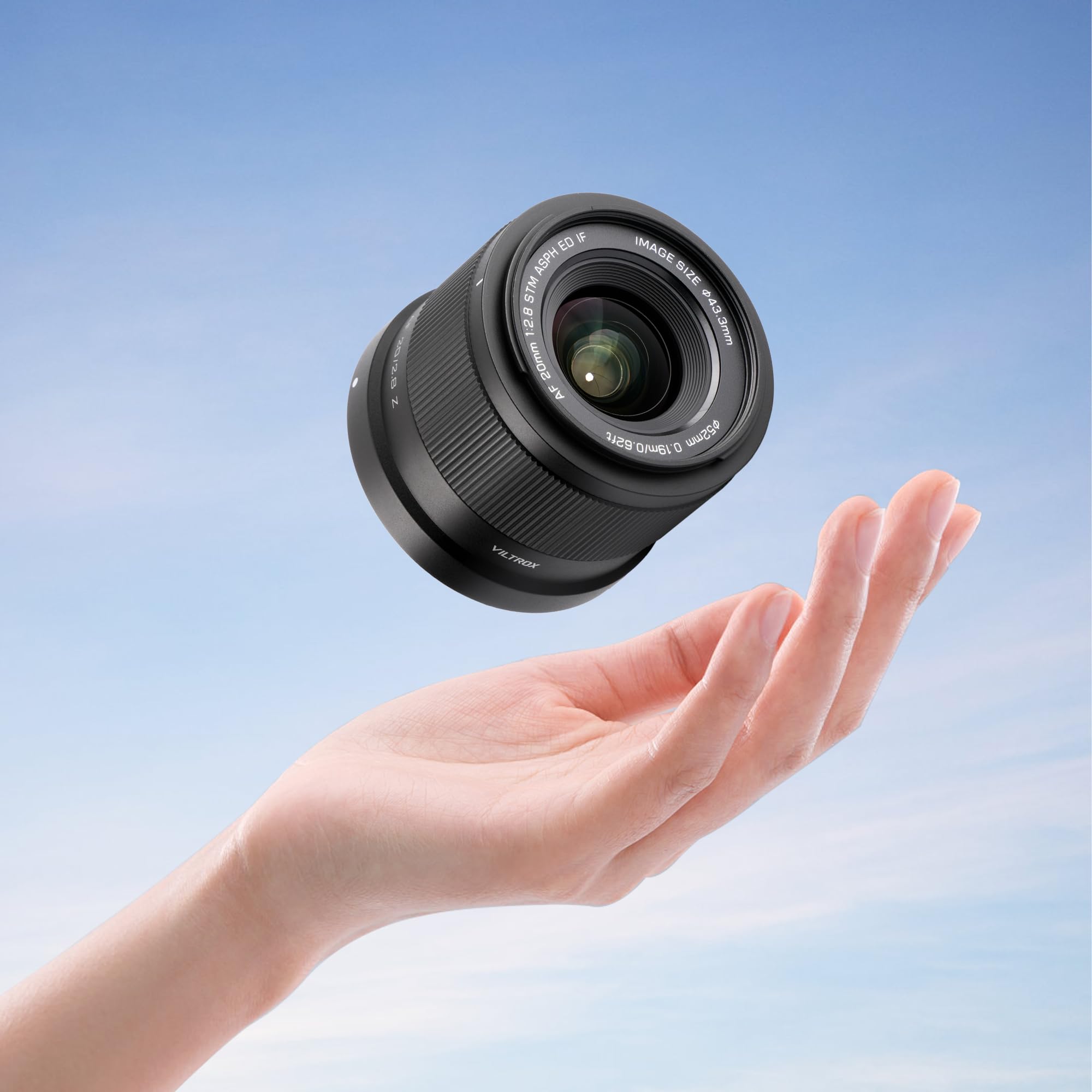 VILTROX 20mm F2.8 f/2.8 Z-Mount Obiettivo per Fotocamera, Full Frame, Ultra Grandangolare, con Messa a Fuoco Automatica, Compatibile con Fotocamere Nikon Z-Mount Z5 Z6 Z6Ⅱ Z7 Z7Ⅱ Z8 Z9 Z30 Z50 ZFC