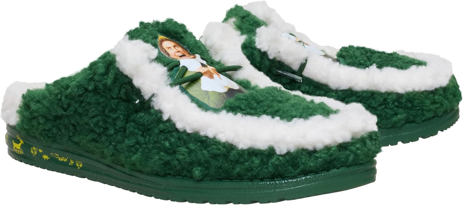 Wally Slipper Buddy The Elf - Pine Green/Winter Green - Image 3