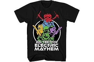 Muppets Animal Electric Mayhem T-Shirt: Rock Out with the Wildest Muppet