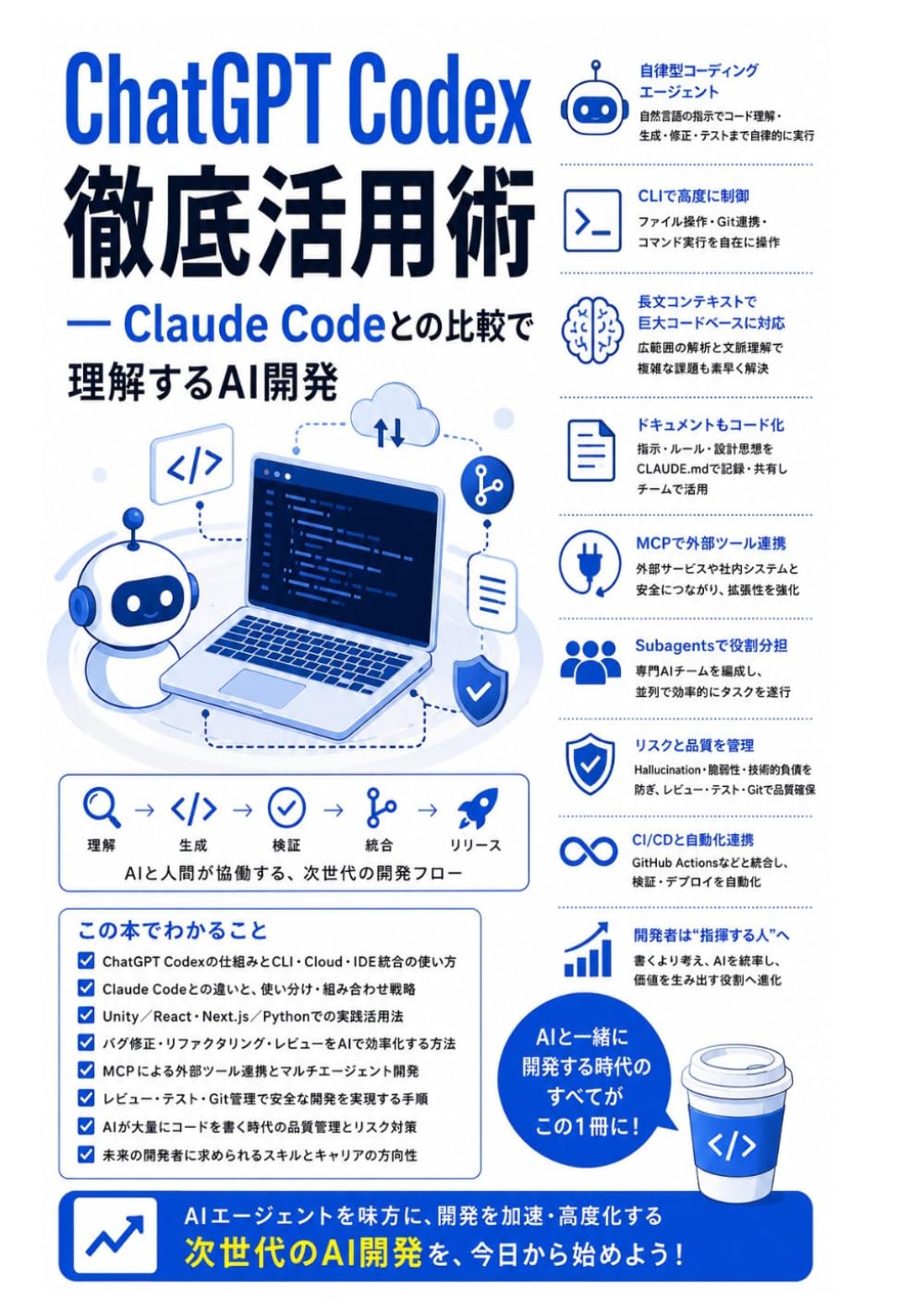 ChatGPT Codex徹底活用術: Claude Codeとの比較で理解するAI開発