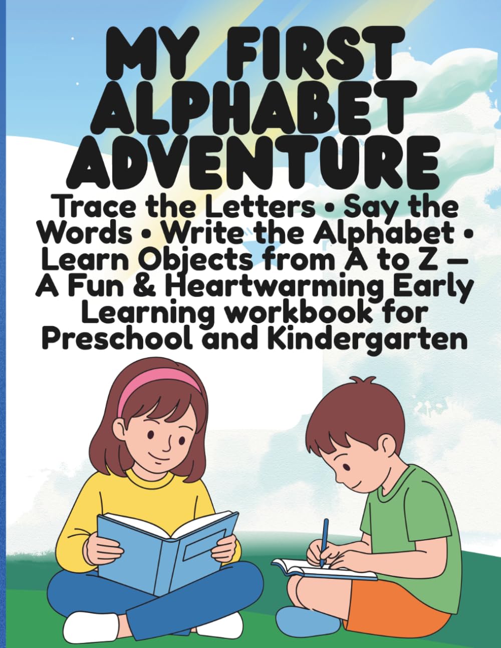 My First Alphabet Adventure Trace the Letters • Say the Words • Write the Alphabet • Learn Objects from A to Z — A Fun & Heartwarming Early Learning Workbook for Preschool and Kindergarten