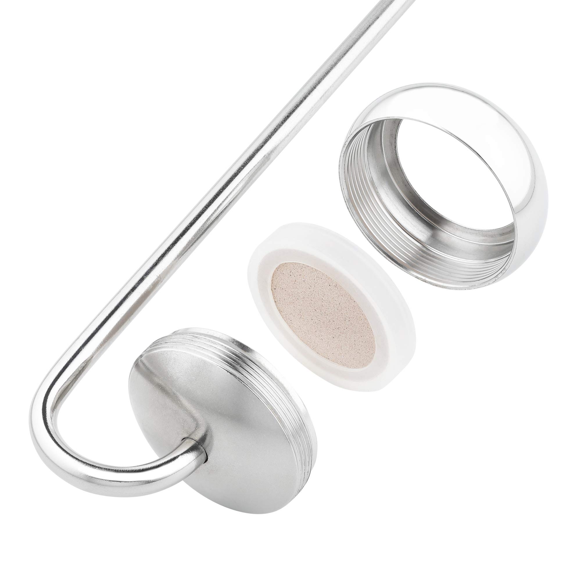 Measury Diffuseur de CO2 en céramique à échanger – Diamètre 31 mm
