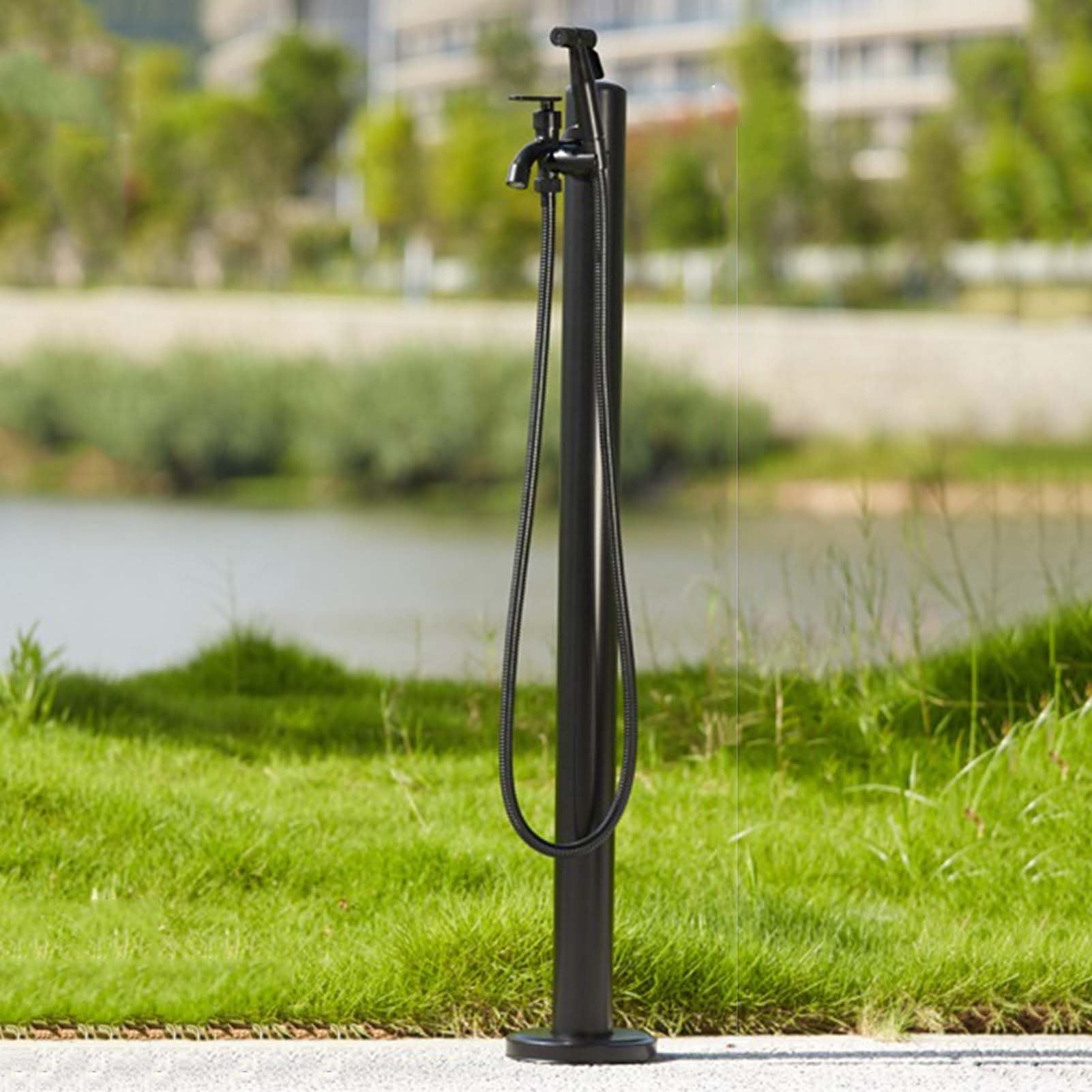 BHGFYXBS Stainless Steel Garden Water Column Faucet Stand - Square Outdoor Hydrant For Decorative Fountain, Irrigation, And Washing, And Stylish Water Feature,size_name-Kit 6
