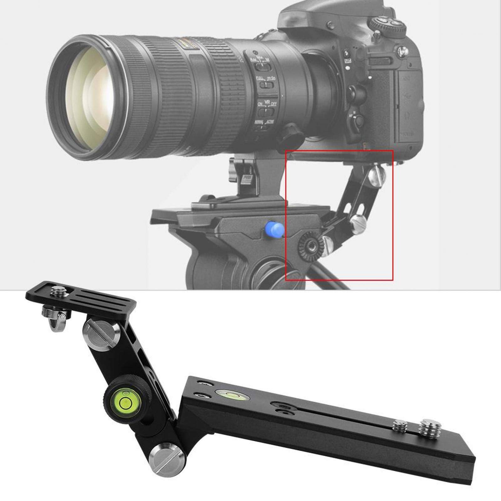 Piastra a sgancio rapido per teleobiettivo zoom Kit di montaggio per teleobiettivo zoom con messa a fuoco lunga, supporto per fotocamera