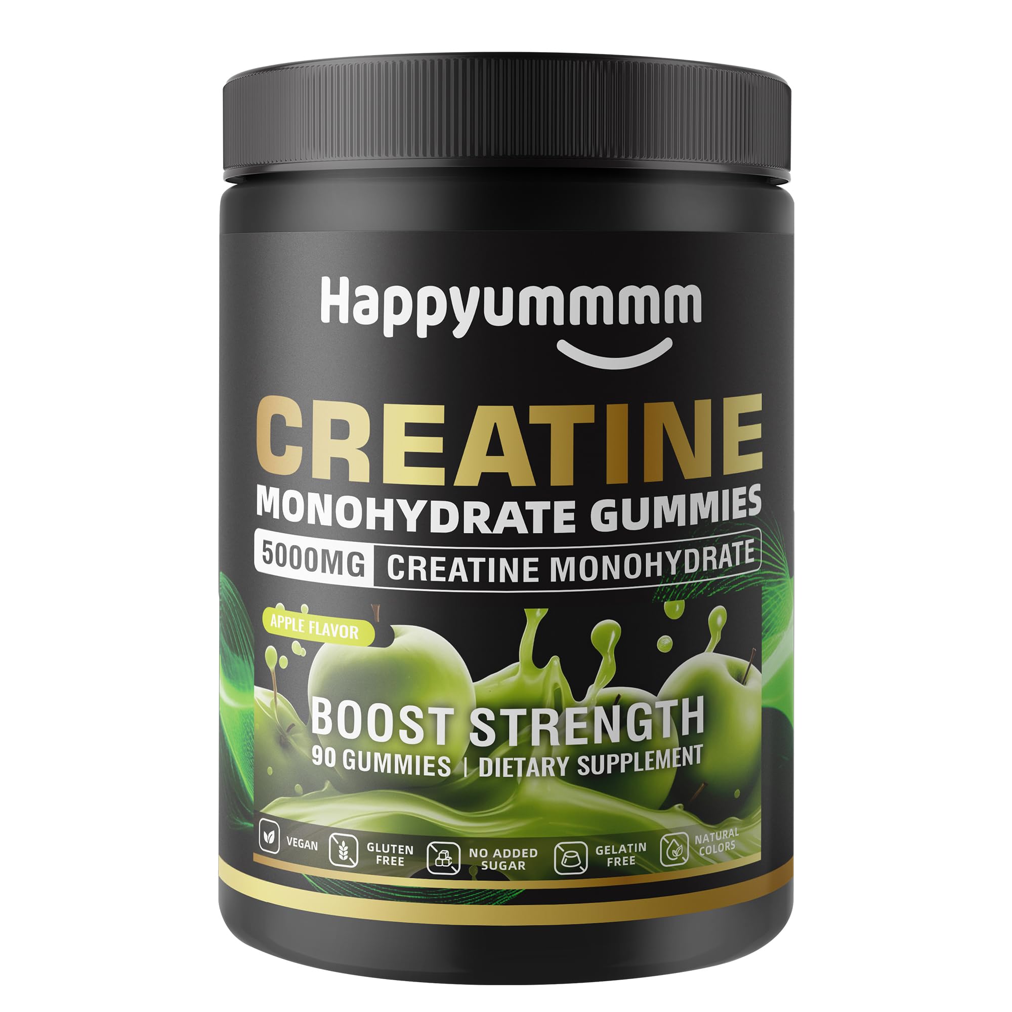 Creatine Monohydrate Gummies, NSF Certified, 5g Dose for Men & Women to Support Muscle, Strength, Recovery, Cognitive Health & Memory, Cherry Flavor, 90 Gummies — Amazon image 16