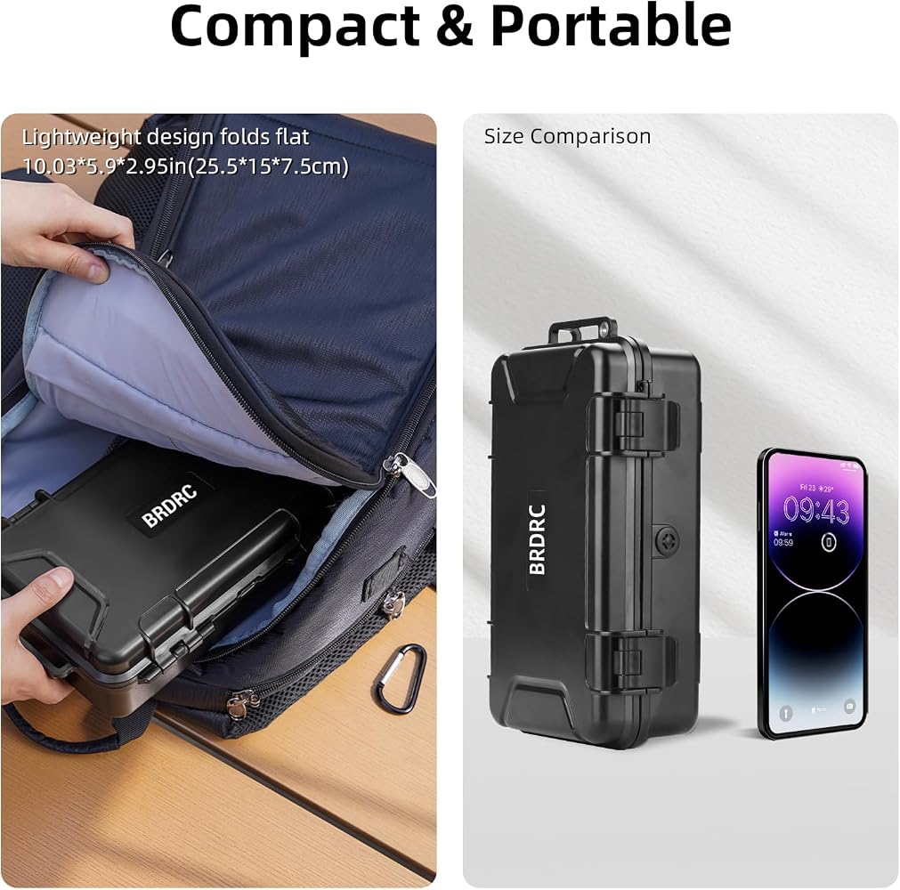 Amazon.com : BRDRC Pocket 3 Case, For Xtra Muse Waterproof Hard