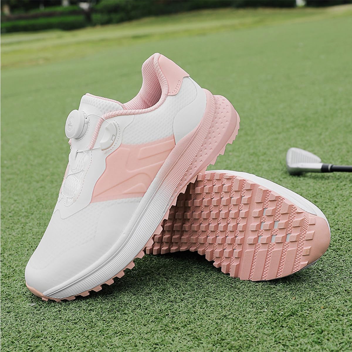 Scarpe da Golf da Donna, Scarpa da Allenamento Golf Casual da Esterno, Scarpe da Golf Professionali Antiscivolo