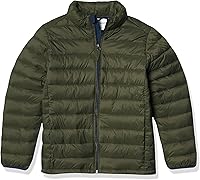 Vista 13 de Yaxa Essentials Chaqueta acolchada ligera y resistente al agua para niños y niños pequeños