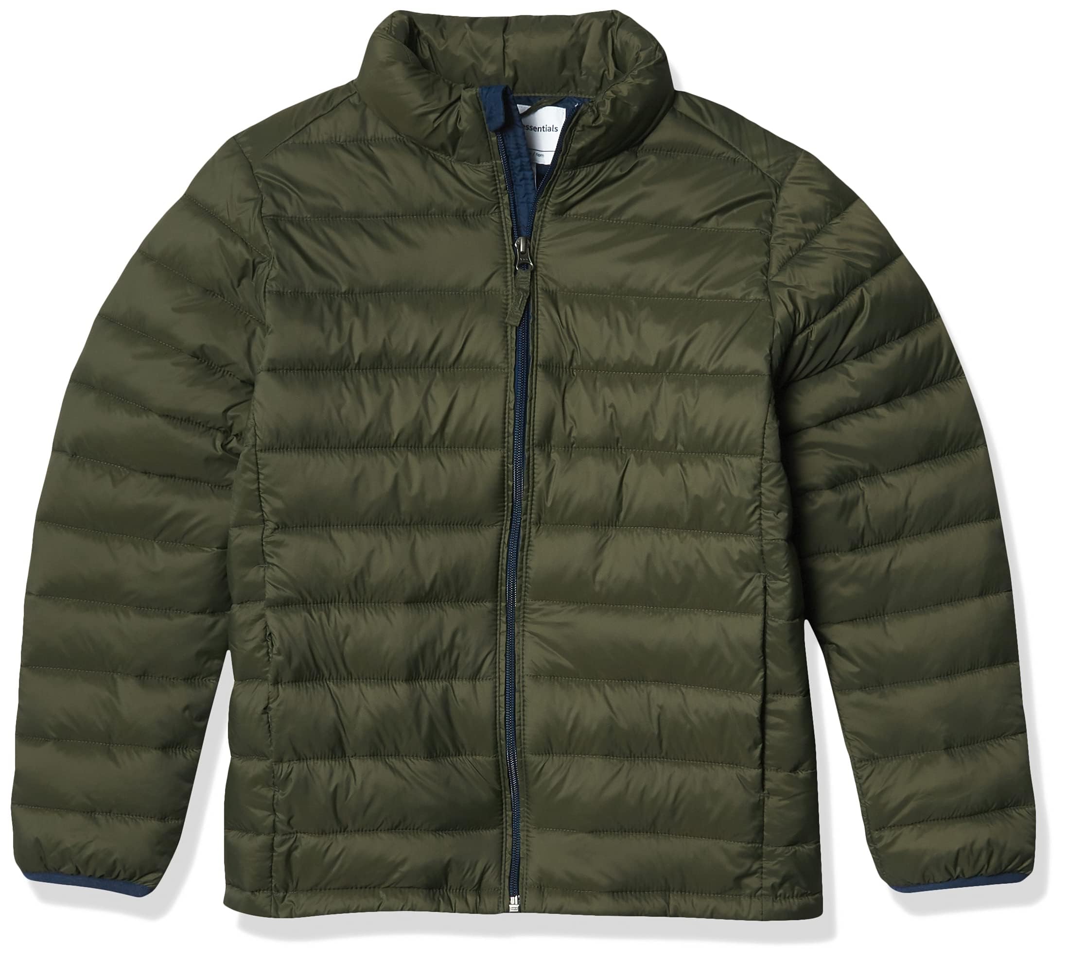Amazon Essentials Boys and Toddlers' Lightweight Water-Resistant Packable Puffer Jacket