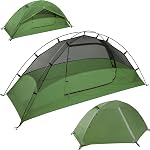Tente légère Clostnature pour le camping en randonnée - Tente ultralégère pour 1/2/3/4 personnes, étanche, facile à installer, tente de camping pour l'extérieur, la randonnée et l'alpinisme