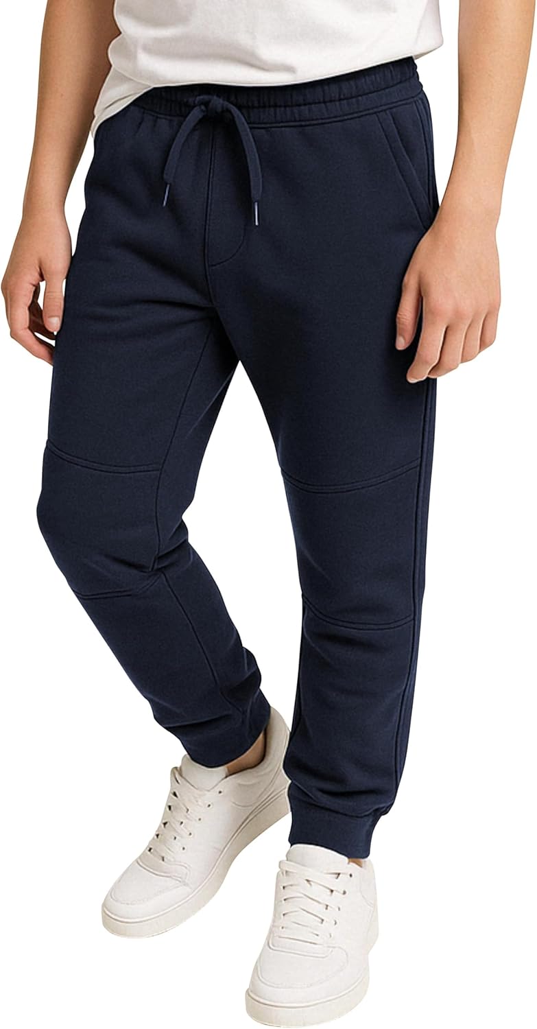 Andrew Scott Boys Fleece Joggers Pants | Multi Pack & Colors | Athletic Loose-fit Kids Sweatpants for Sports - Image 4