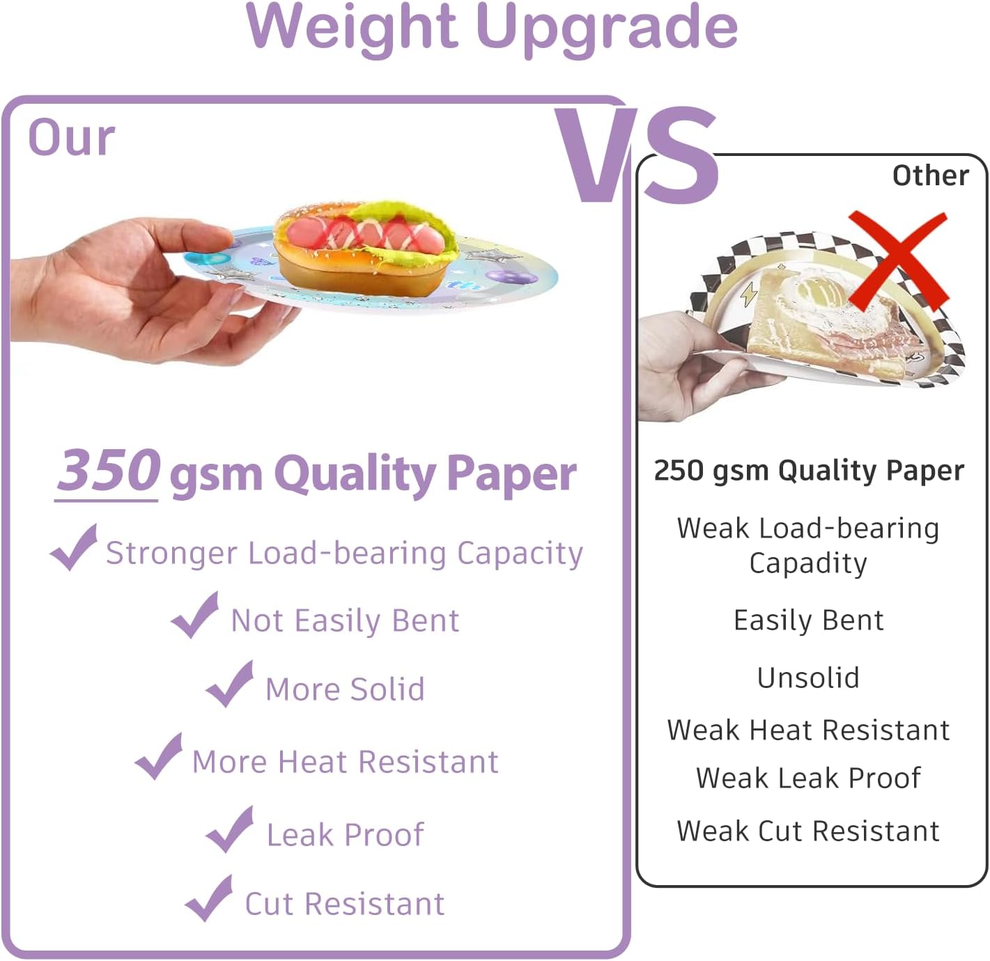 213pcs 13th Birthday Decorations for Girls – Serves 25 Guests – Disposable Tableware Set with No-DIY Banner Thick Plates Balloons Cupcake Toppers– Easy Assembly 13 Birthday Girl Decorations - Image 5