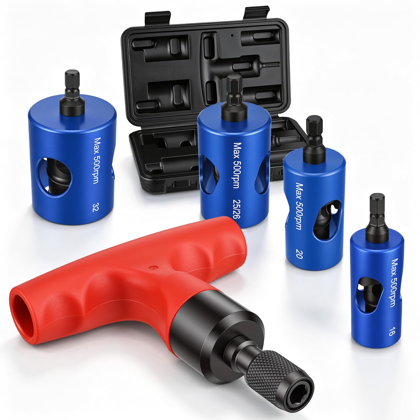 Kalibrierer & Entgrater Set für Verbundrohre Ø16/20/25-26/32mm