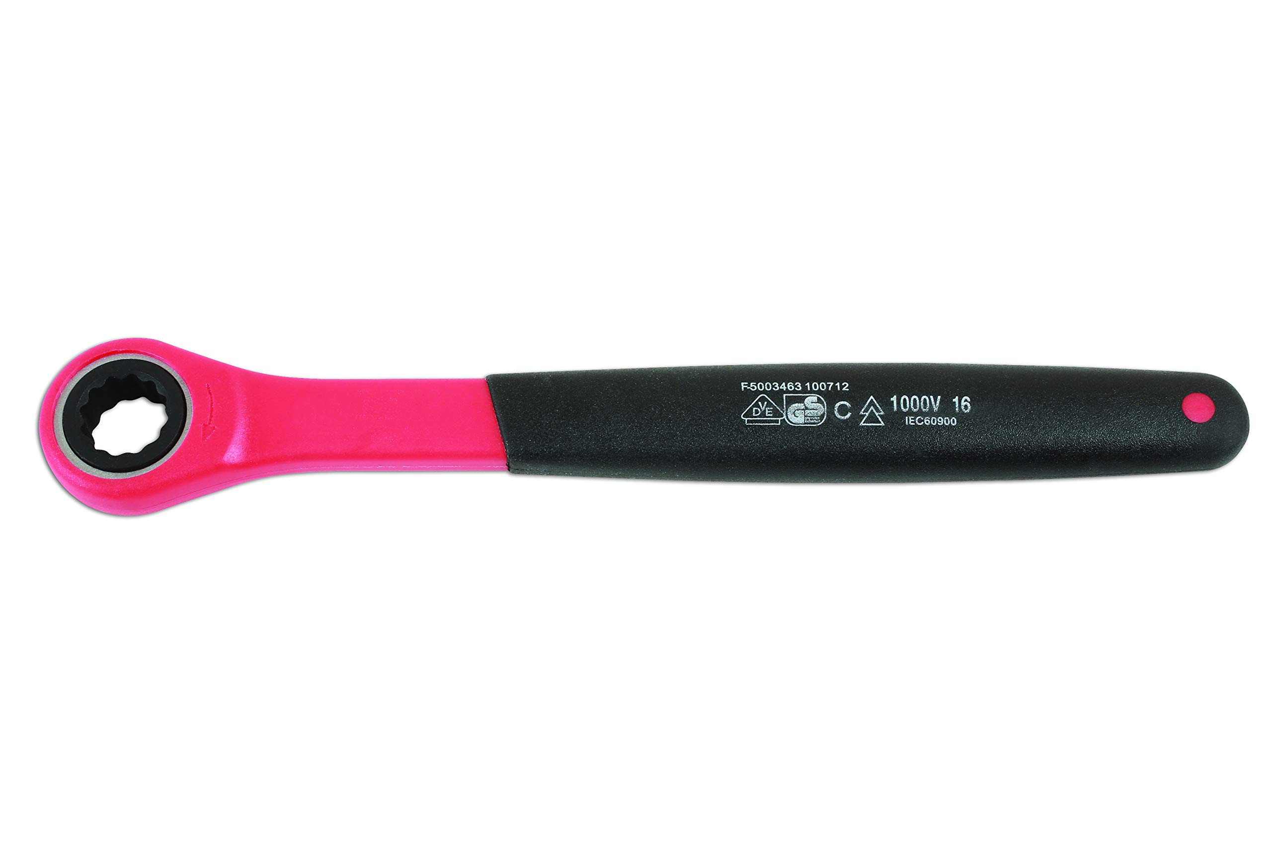 Laser Tools Insulated Ratchet Ring Spanner 10mm - 6880