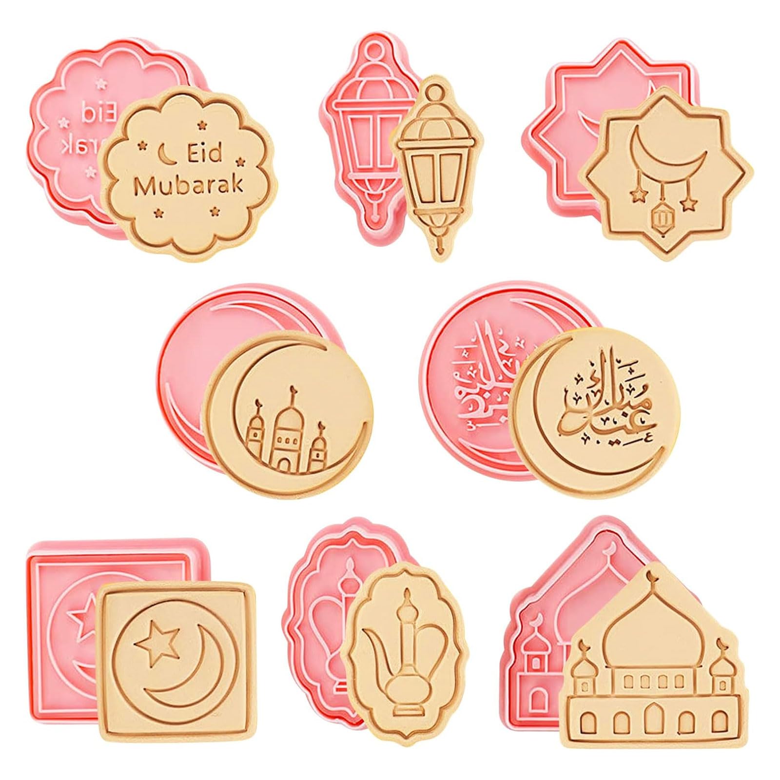 Leonshco Eid Mubarak uitsteekvormen voor kinderen, ramadan Leonshco Eid Mubarak uitsteekvormen voor kinderen, ramadan
