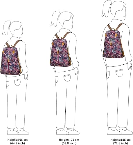 Miniatura 7 de KL928 Mochila de lona vintage para hombres y mujeres, mochila para laptop, mochilas de viaje, al aire libre, Pañuelo