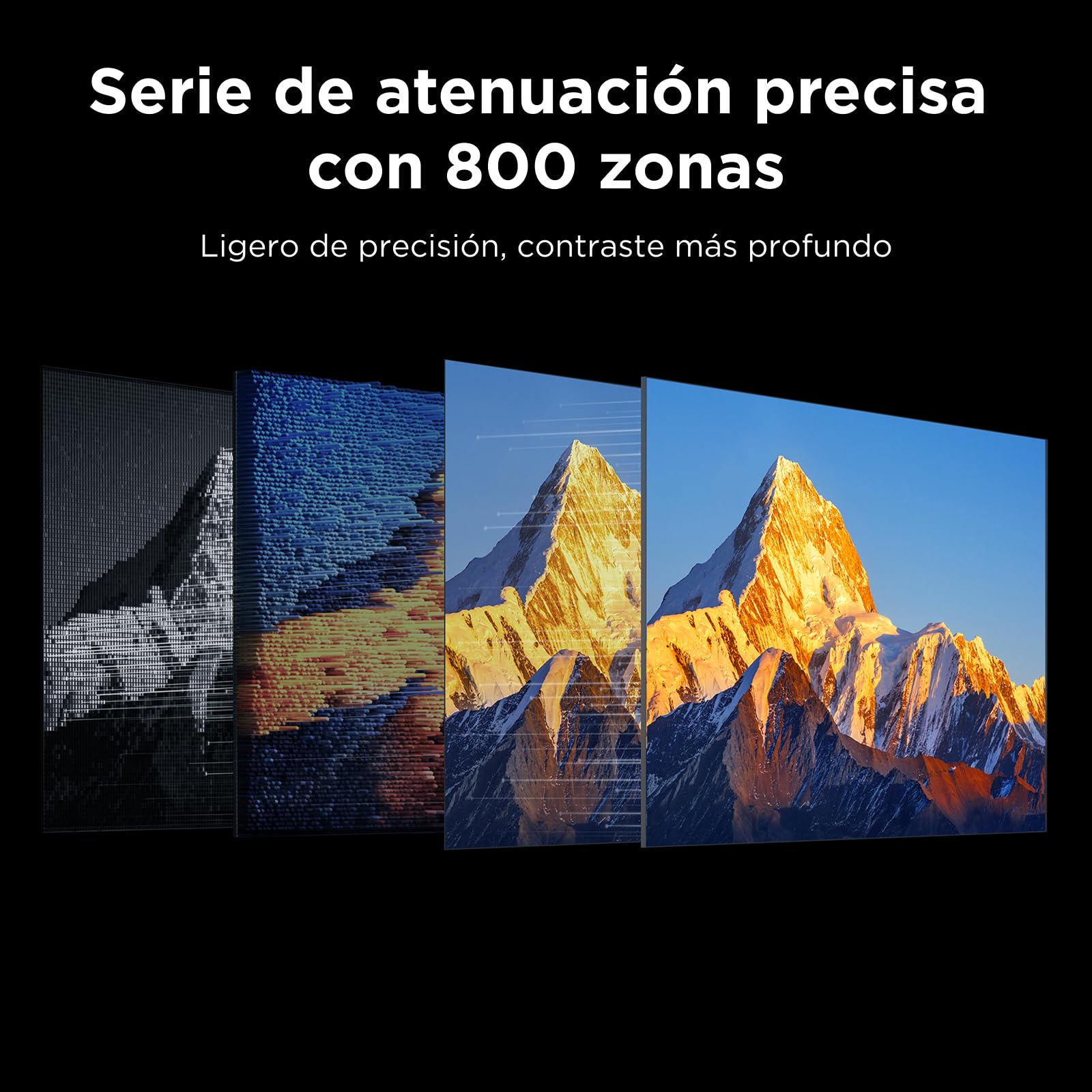 TCL 55C7L 55 Pulgadas SQD-Mini LED 4K HDR10+ Smart TV, 2.700 Nits