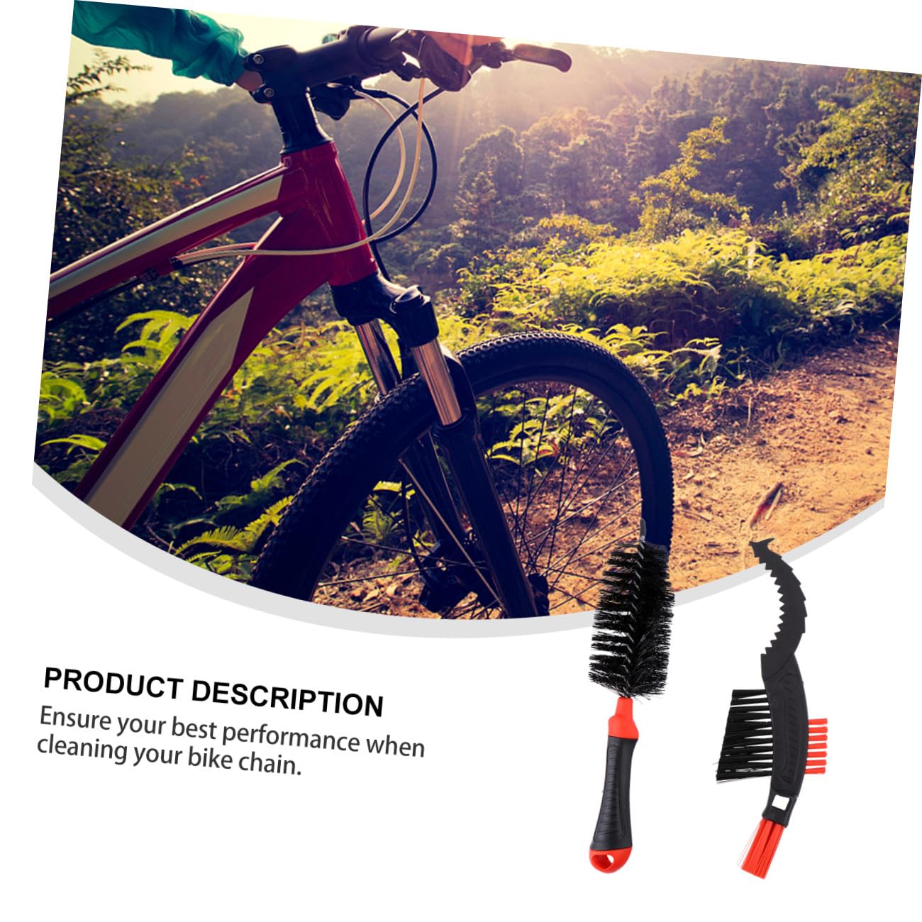TOYANDONA 3 set Set Di Spazzole Per Pneumatici Spazzola Per Catena Di Bicicletta Pulitore Per Catena Di Bicicletta Spazzola Per La Pulizia Della Di 2 pezzi*3