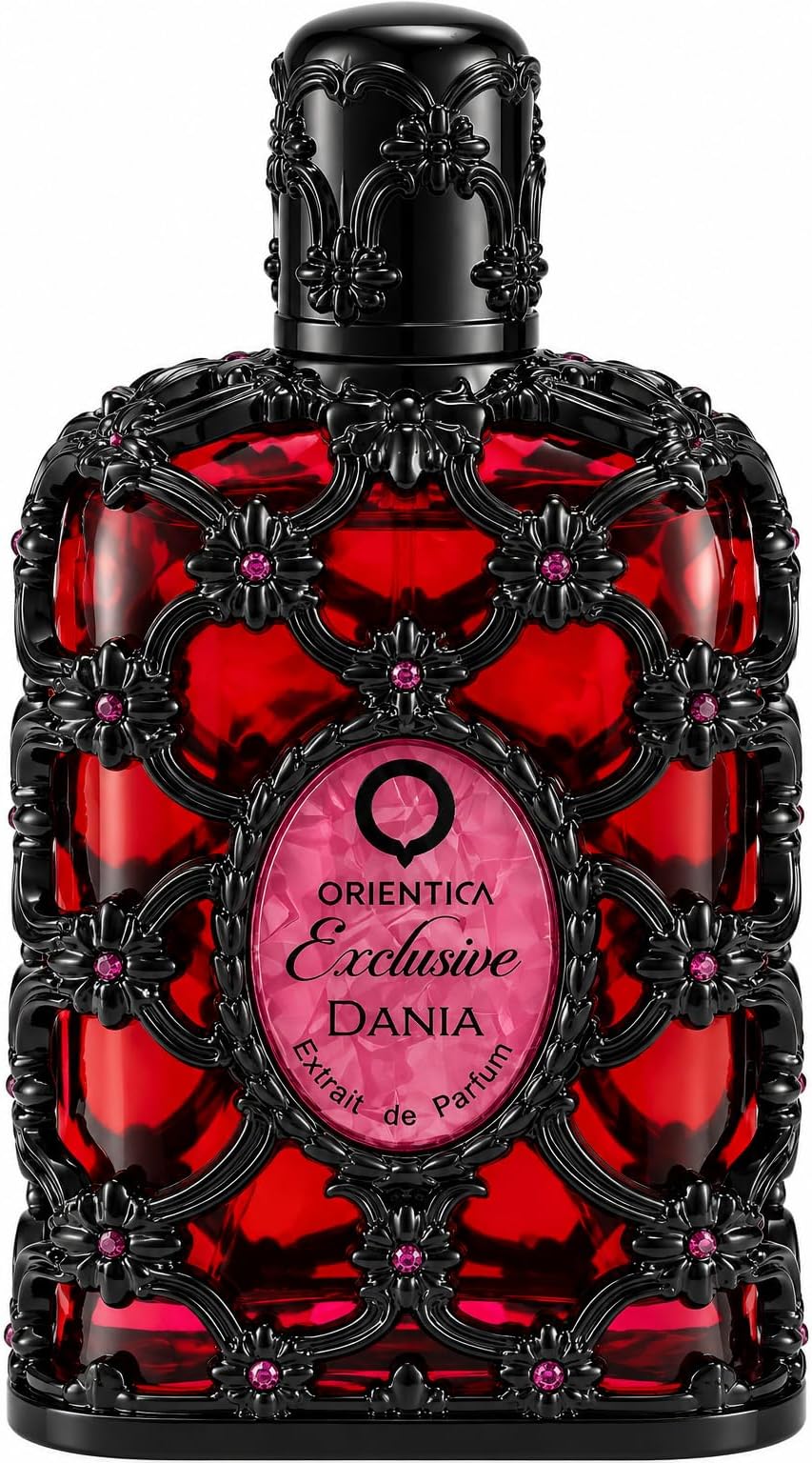 Orientica Luxury Exclusive Dania Extrait De Parfum 80ml โ Notes of Orange Peach Coconut Gardenia Tuberose Vanilla Perfume for Women & Men - Fruity Floral Arabic Womens Perfume