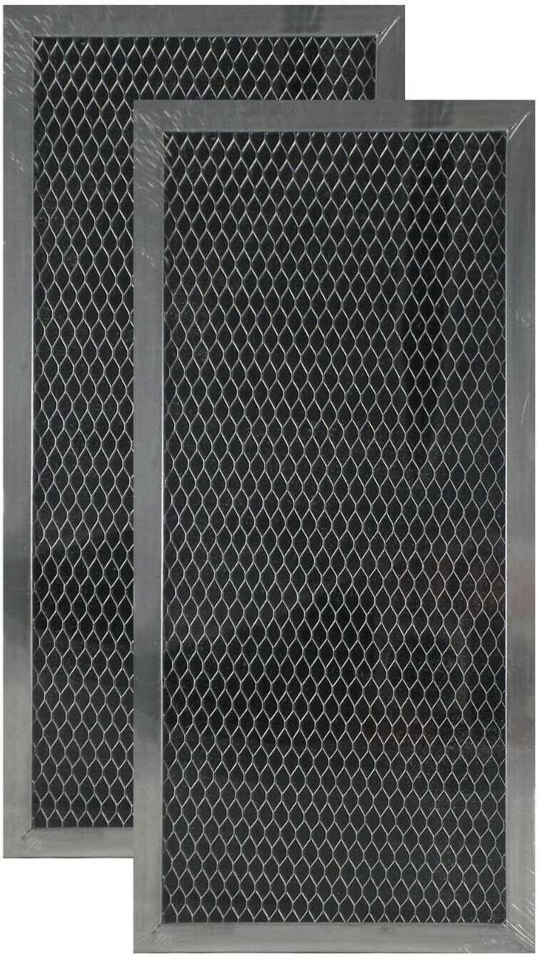 Replacement Microwave Hood Charcoal Carbon Filter Set Compatible with Whirlpool PS382960 (2Pcs)