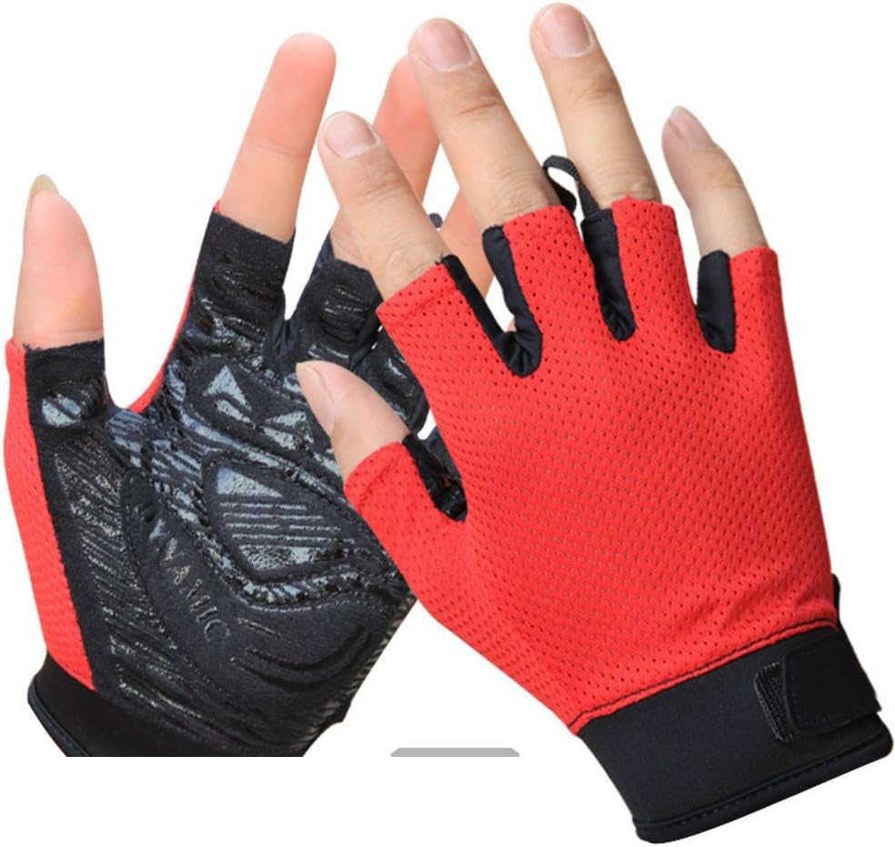 hhsgcggy Outdoor Climbing Gloves/Half Slip Summer mesh