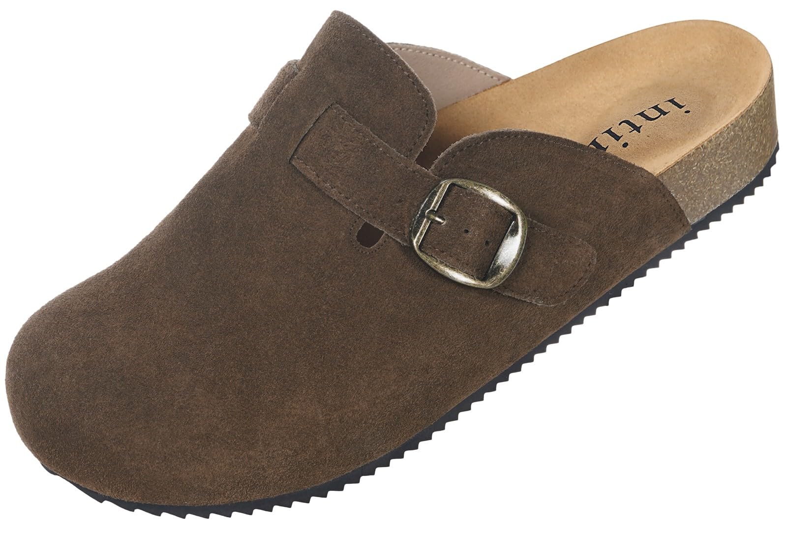 Sabot Donna Ciabatte Uomo Chiuse con Comodo Pantofole in Pelle Scarpe da Giardino Traspirante Sandali Ciabatta 36-46