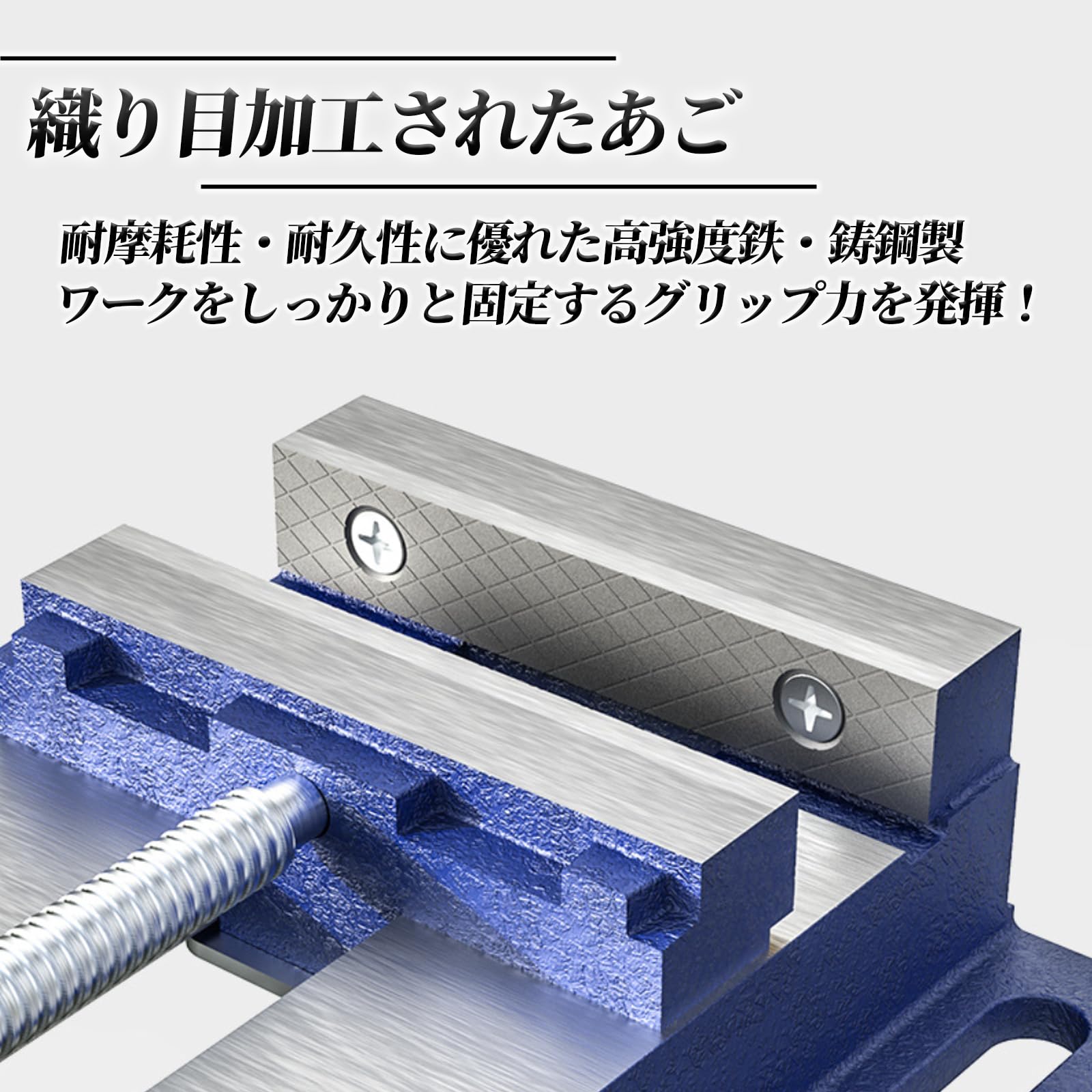 Amazon.co.jp: TIGRE BLANC 万力 卓上バイス 固定バイス クランプ 小型