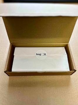 25 Sheets White Tissue Paper Acid Free - Large 500 x 750 mm (20 x 30 inch) Wrapping Tissue Paper Sheets for Gifts, Packing & Clothes Storage