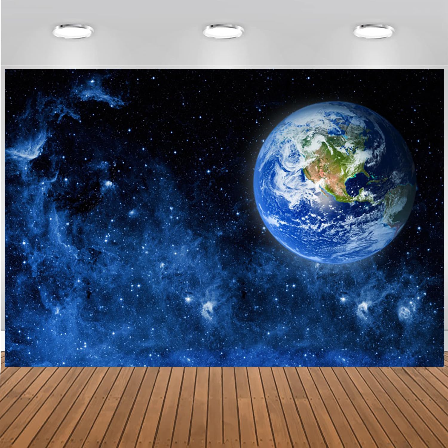 Fotohintergrund Weltraum Galaxie – 1,5x1,2 M Vinyl, Für Fotoshootings, Geburtstagspartys & Deko
