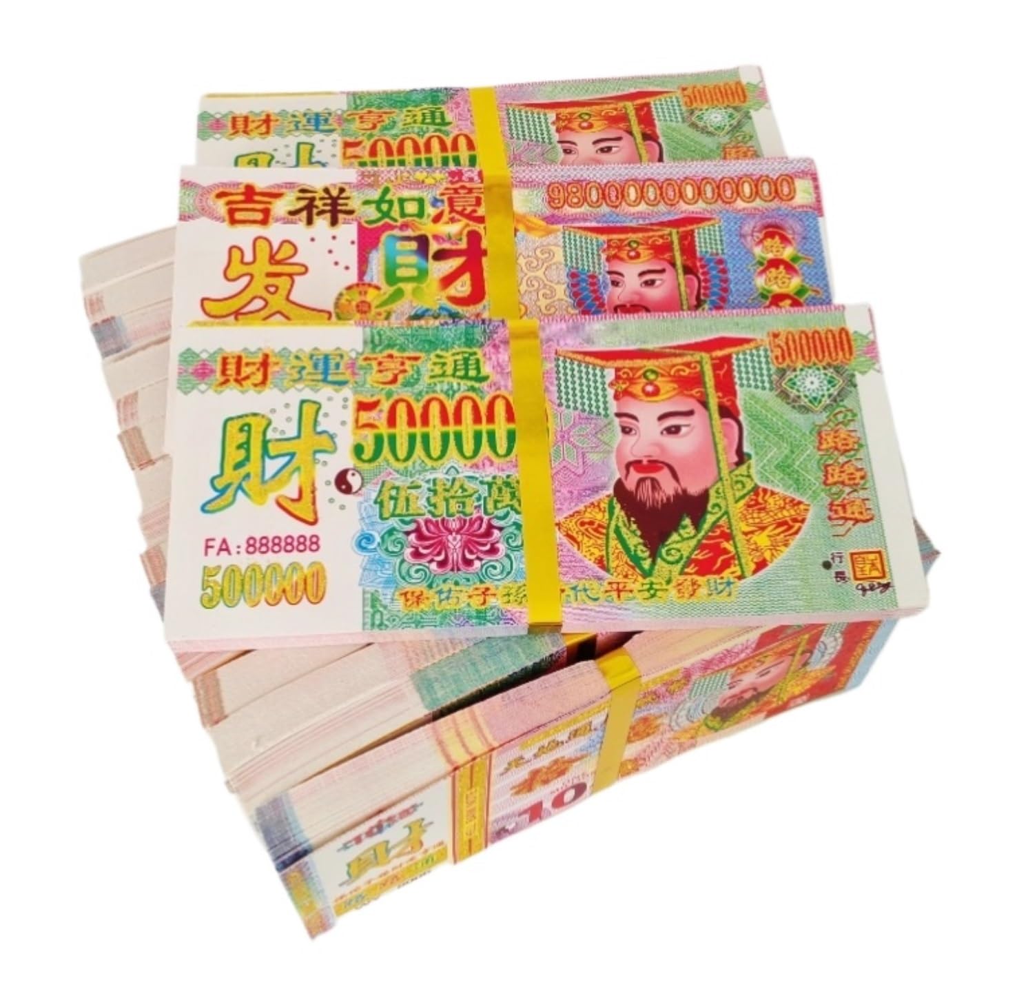 Denaro Tradizionale per Antenati Offerte Sacrificali di Carta Igienica con Denaro degli Antenati for Il Giorno della Pulizia delle Tombe(90 Bundles)
