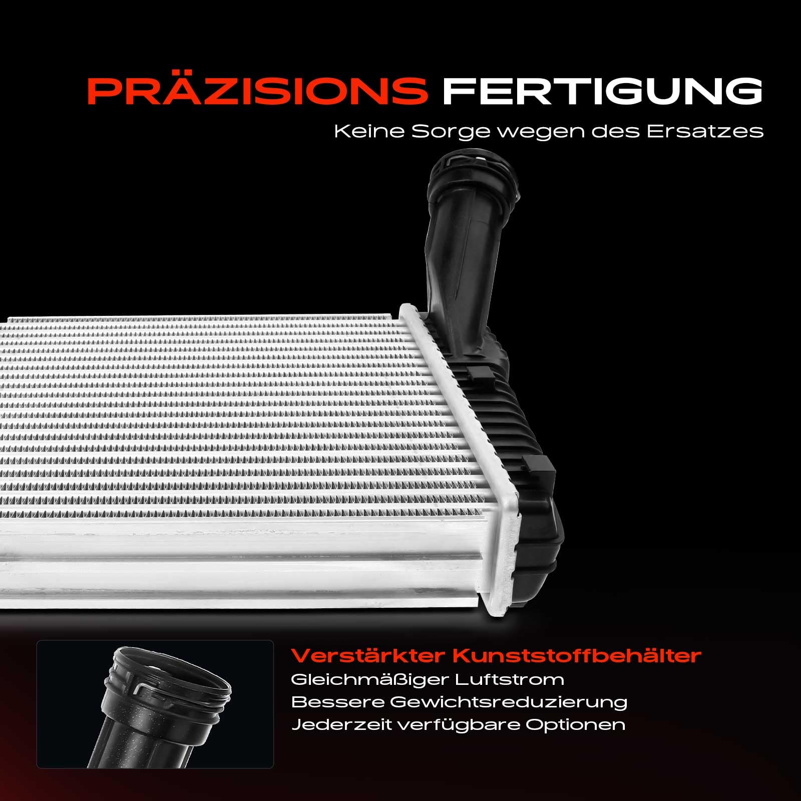 Frankberg Chłodnica powietrza ładująca chłodnica prawa, kompatybilna z Q7 4LB 2006-2015 C.a.e.n.e.n.e 92A 2009-Heute T.o.u.a.e.g 7P5 7P6 2010-2018 Replace# 7L6145804