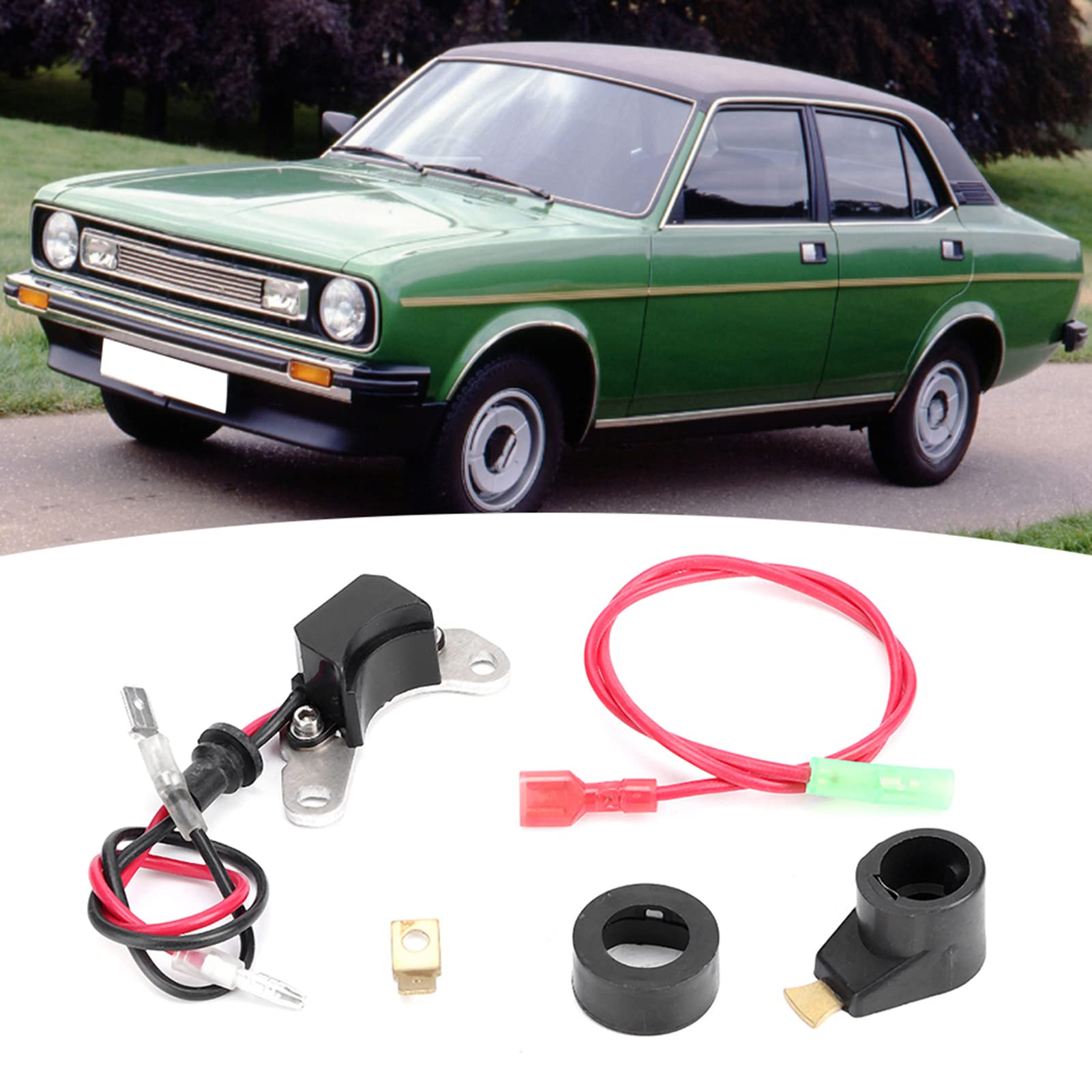 Kit de conversión de puntos de encendido electrónicos Accesorios de modificación de coche para Lucas 25D + DM2para Lucas 25D + DM2