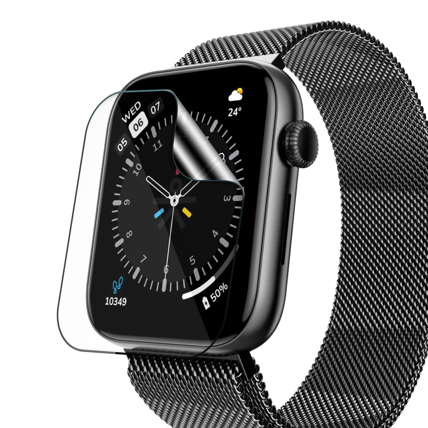 Enlinea || 3 Pcs || Screen Guard For cult.sport Burn Plus 1.78 Watch Screen Protector | Ultrathin 0.125mm 9H anti shock flexible Watch screen protector TPU membrane (3) (B0CQM4RKB8) Amazon Price History, Amazon Price Tracker