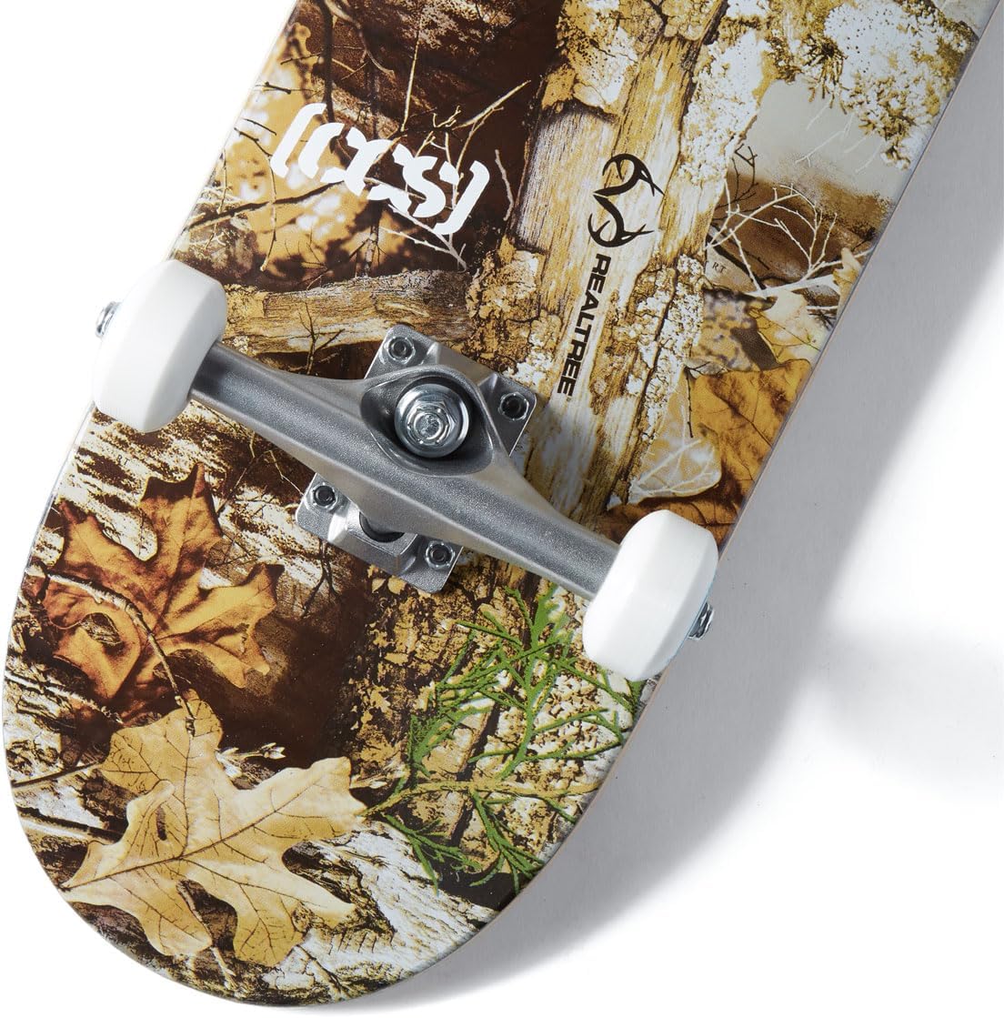 [CCS] Realtree Camouflage Skateboard Complete | Maple Wood | Professional Grade | Fully Assembled with Skate Tool & Stickers | Adults, Kids, Teens, Youth | Boys & Girls