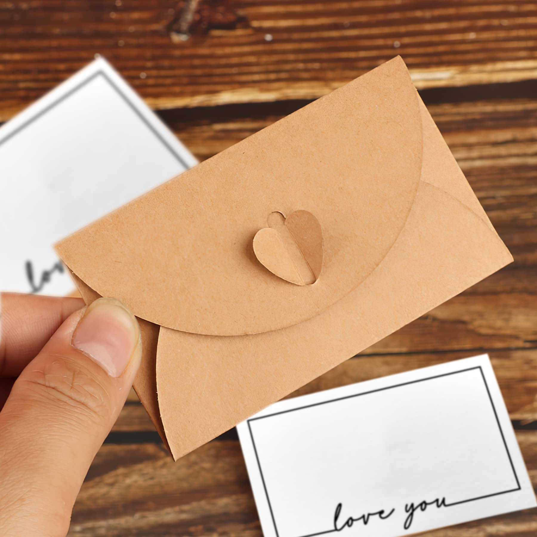 Moinkerin - 50 Cartes Pliantes Blanches A6 250g/m² & 50