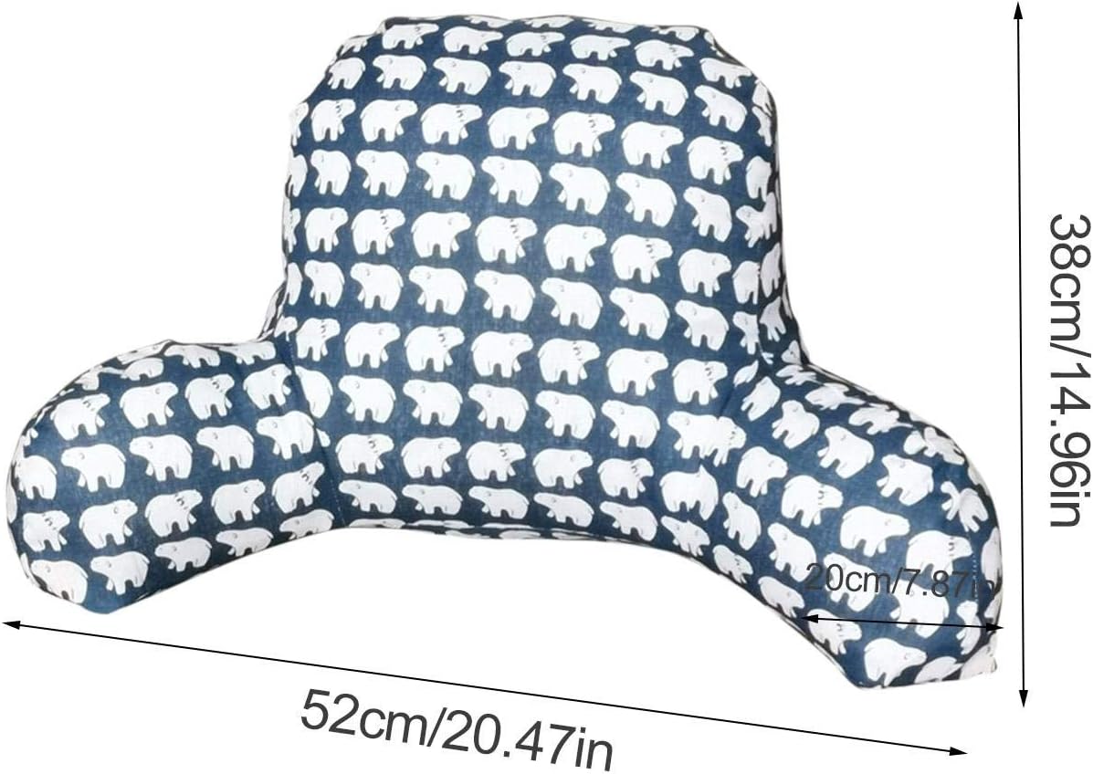 Petite Back Pillow Bed Rest Pillow With Support Arms Kaikki Reading Pillow Soft Reading Backrest Lounger Sitting Lumbar Support Pillow For Kid Adults Reading Watching Tv Sitting Up In Bed Pillows Reading Pillows Psp Co Ir