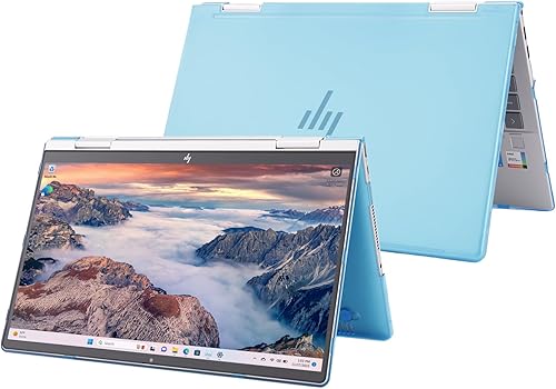 mCover Funda rígida solo compatible con computadoras portátiles HP Envy x360 de 14 pulgadas de 2023 2024 serie 14-ES0000 (no compatible con ningún