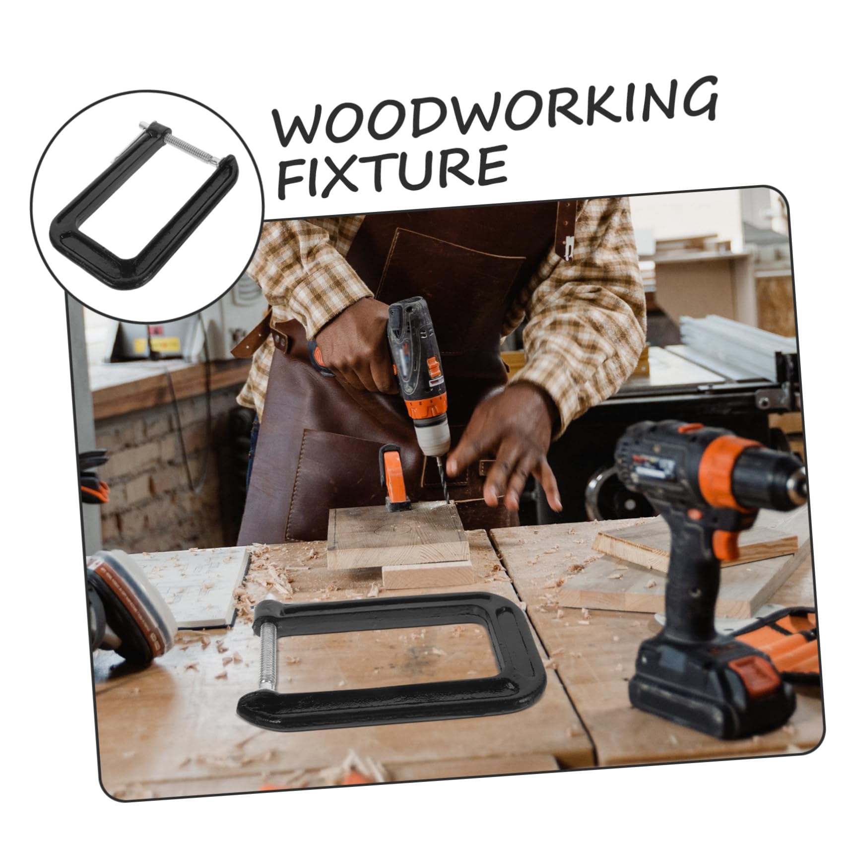 OSALADI 3 G Folder Clamp for Desk Table Mount Clamps Desk Mount Clamp Tabletop Mounting Clamp Universal Clamps Desktop Mount Clamp Table Mounting Clamp Desktop Mounting Clamp Black Steel