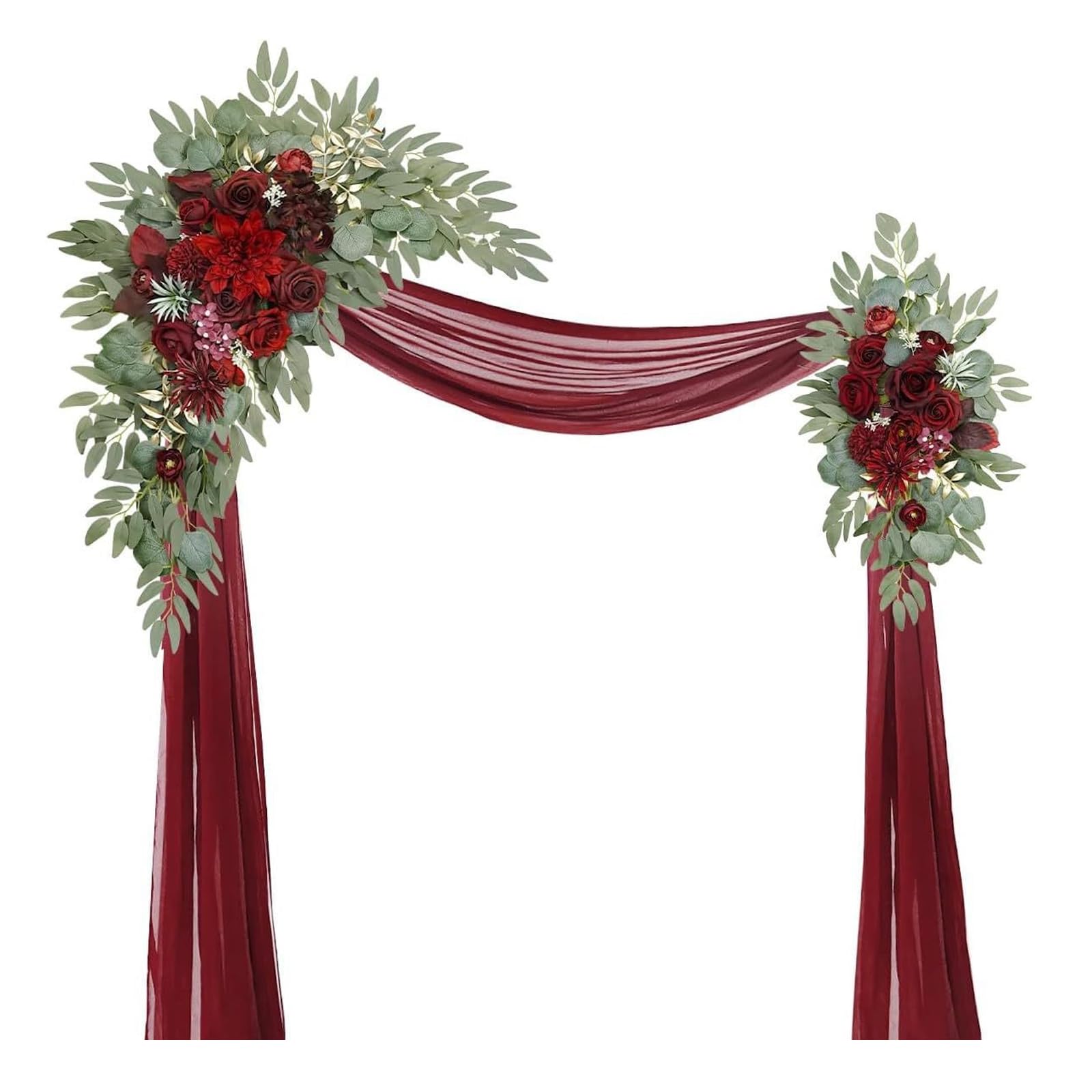 Wedding Entryway Decor Arrangement Veil Customizable Arch or Sign Accents Wedding Sign Flower